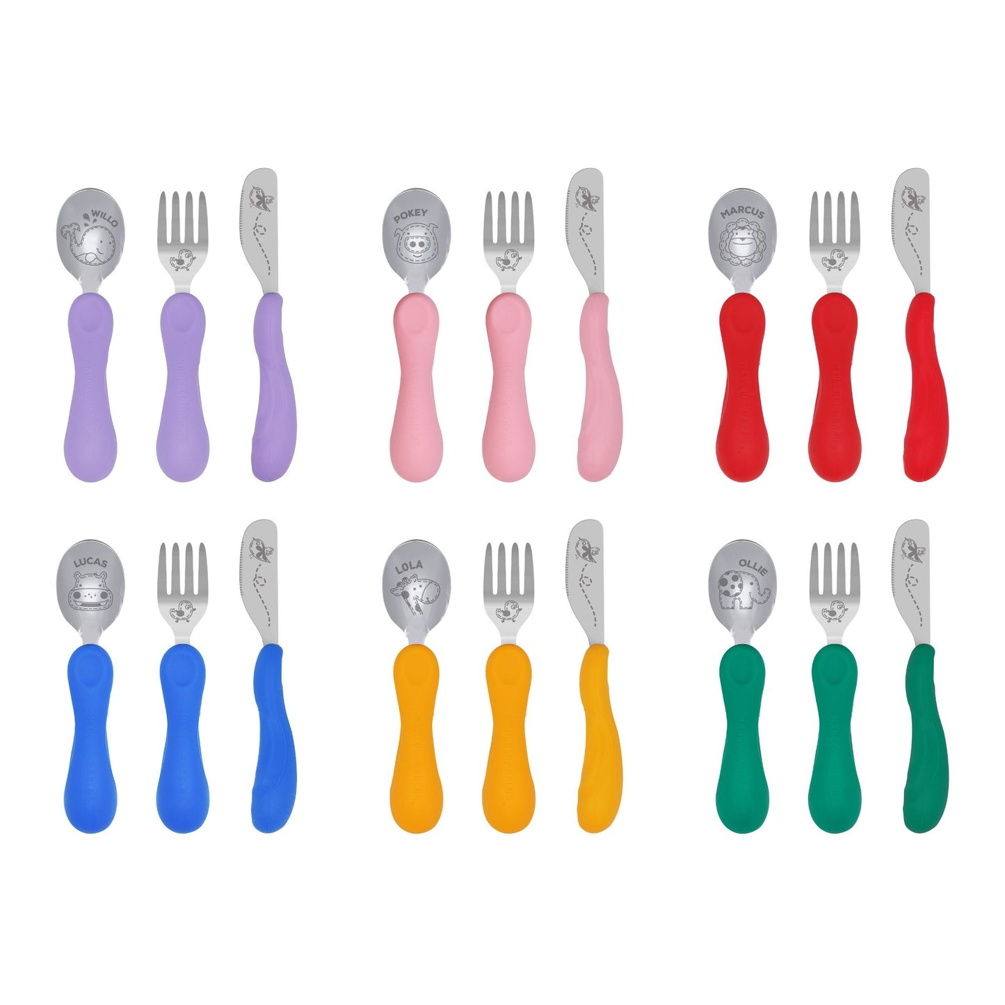 Marcus & Marcus Easy Grip Cutlery Set