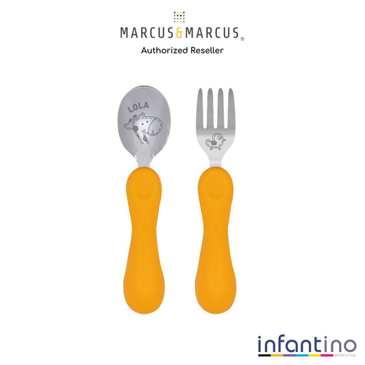 Marcus & Marcus Easy Grip Spoon & Fork Set