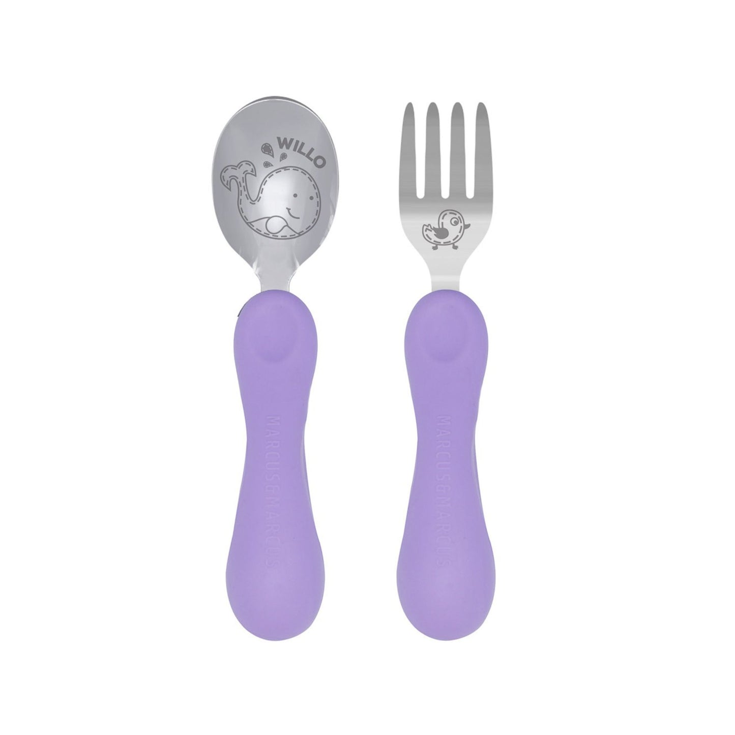 Marcus & Marcus Easy Grip Spoon & Fork Set