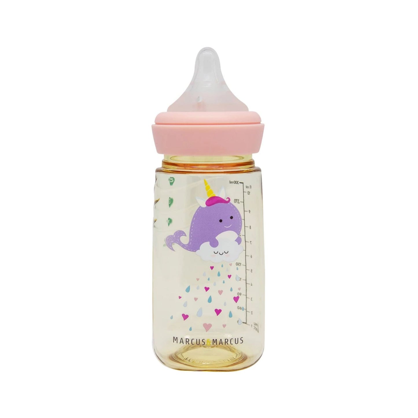 Marcus & Marcus PPSU Transition Feeding Bottle (300ml)