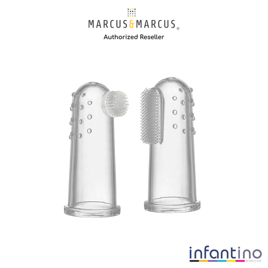 Marcus & Marcus Finger Toothbrush & Gum Massager Set