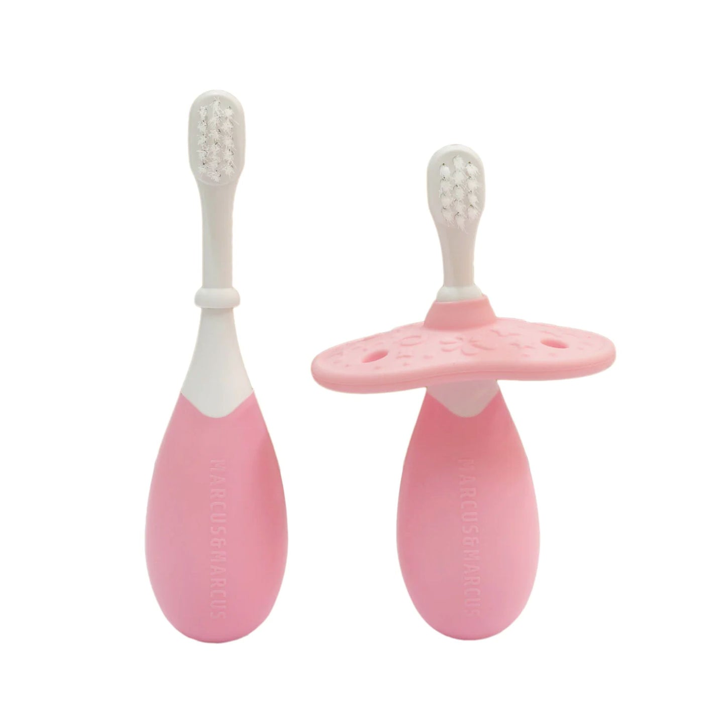 Marcus & Marcus 3-Stage Palm Grasp Toddler Training Toothbrush