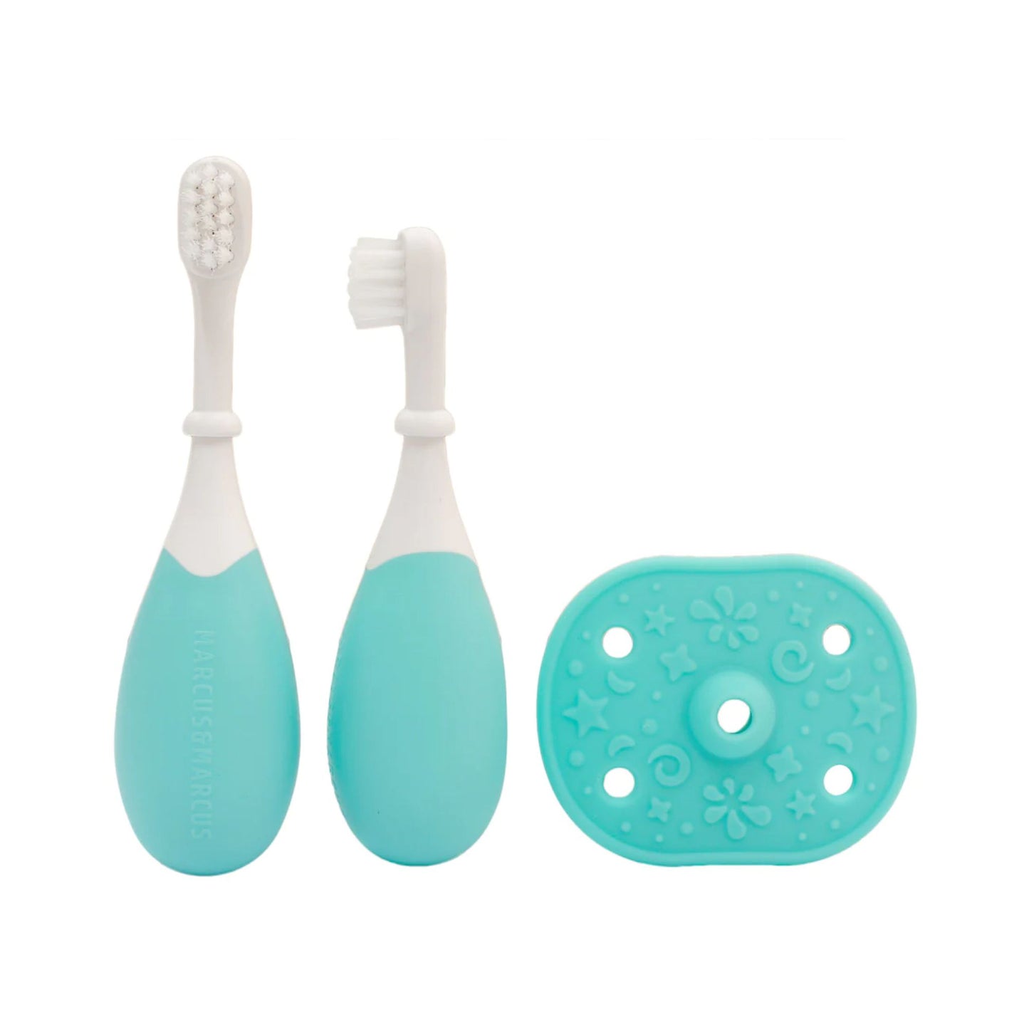 Marcus & Marcus 3-Stage Palm Grasp Toddler Training Toothbrush