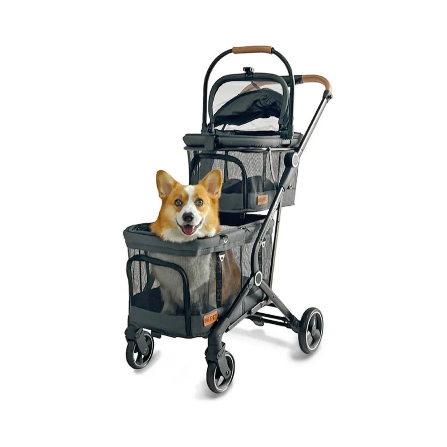 Ni Pet D200 Double Layer Pet Stroller