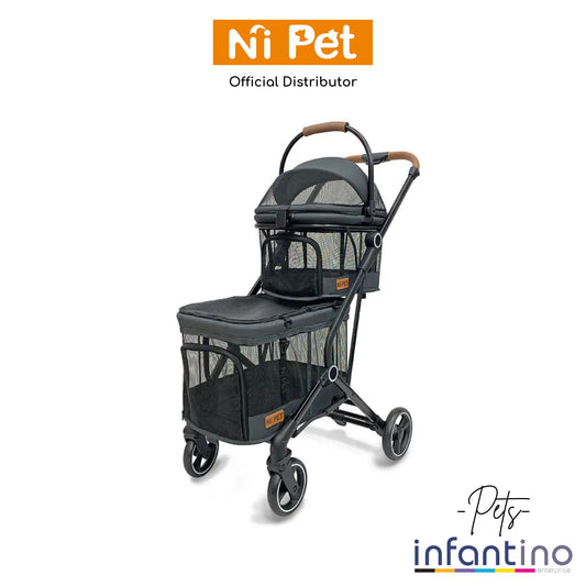 Ni Pet D200 Double Layer Pet Stroller
