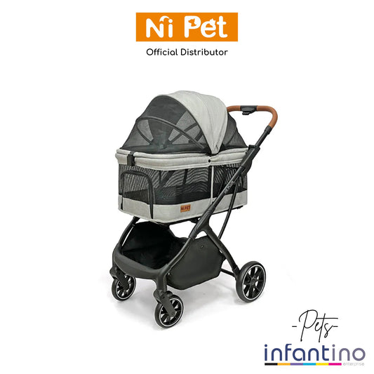 Ni Pet A9 Plus Quickfold Pet Stroller - Infantino