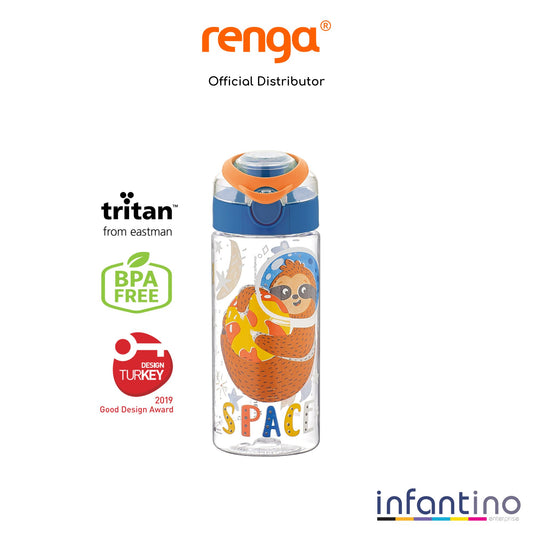 Renga Mini Saga Tritan Water Bottle - 500ML