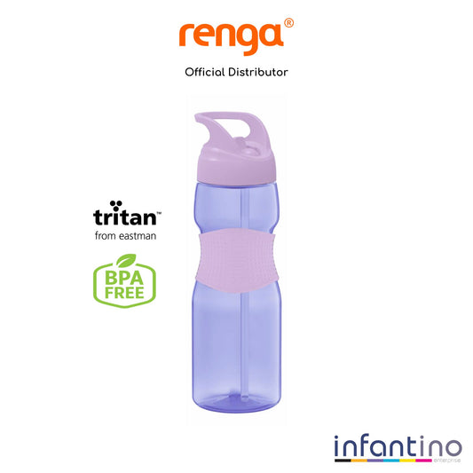 Renga Moly Tritan Water Bottle With Straw - 730ML