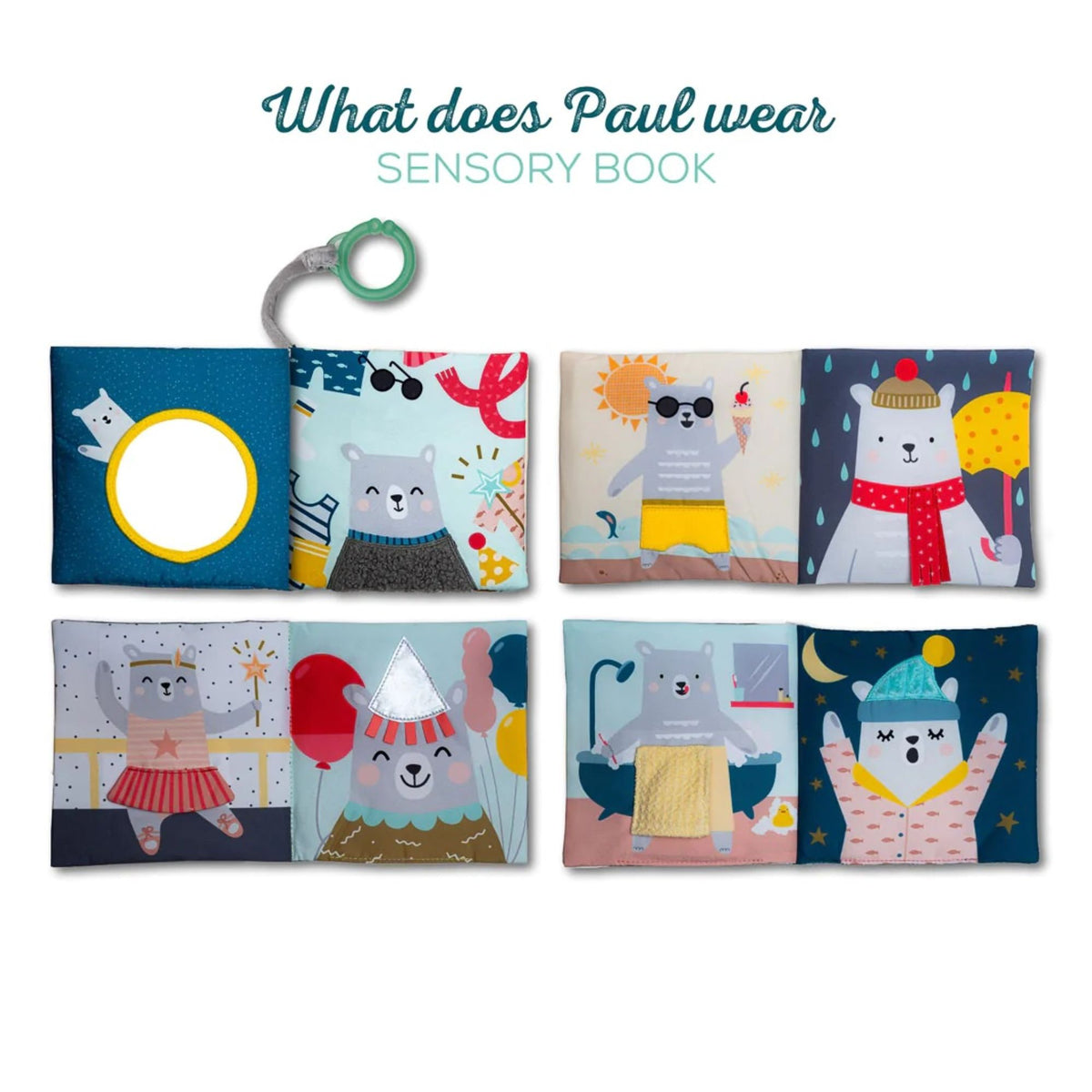 Taf Toys What Does Paul Wear Book