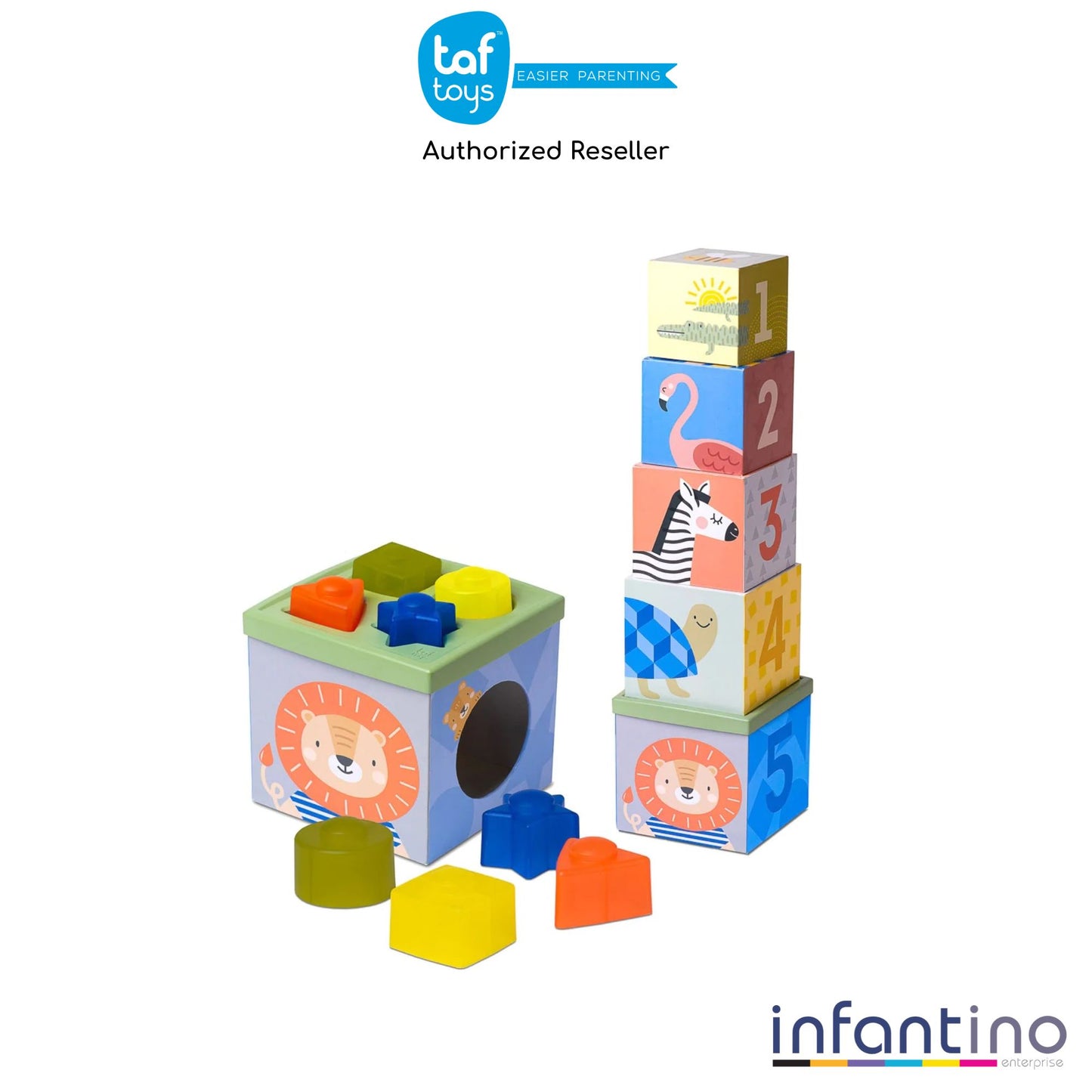 Taf Toys Savannah Sort & Stack - Infantino