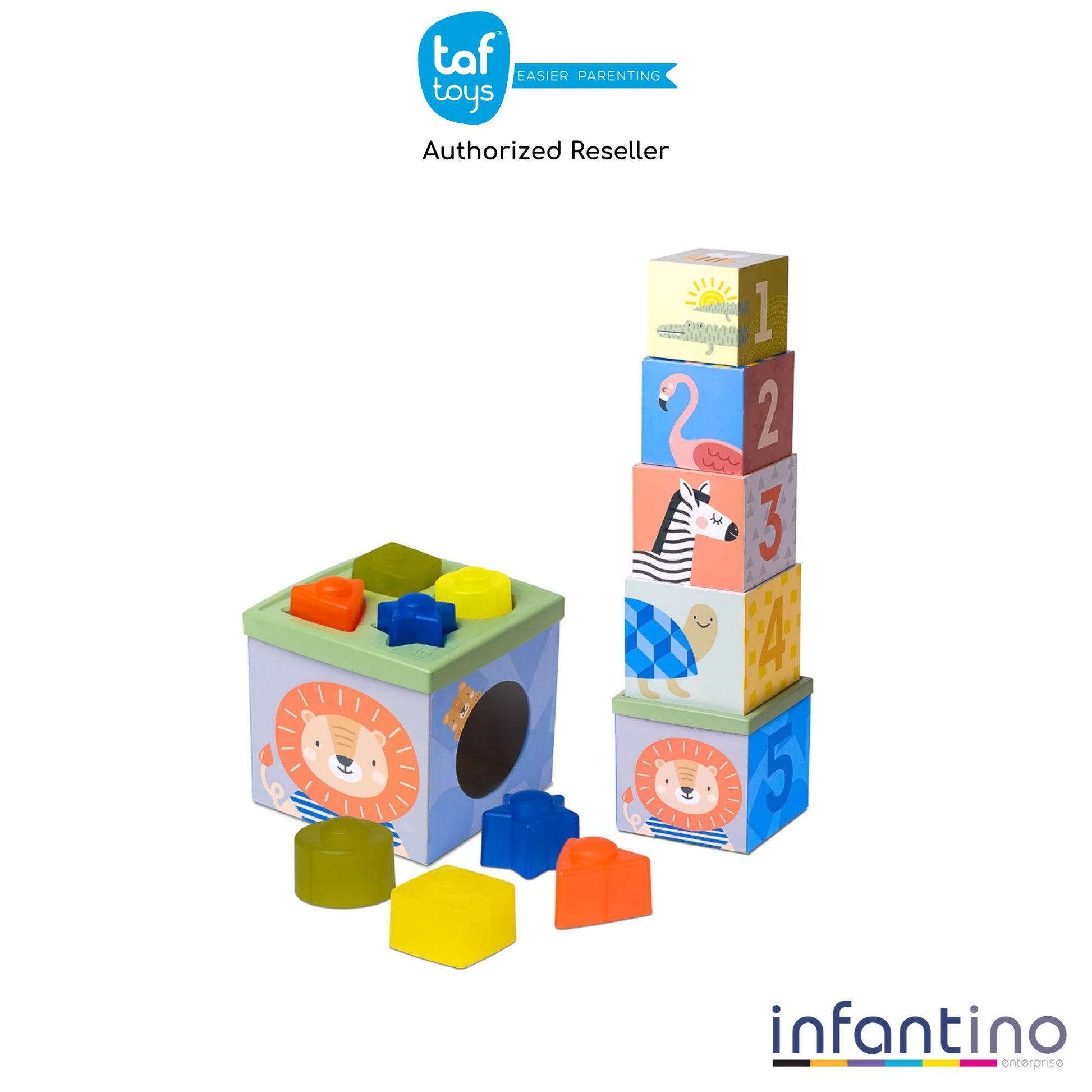 Taf Toys Savannah Sort & Stack - Infantino