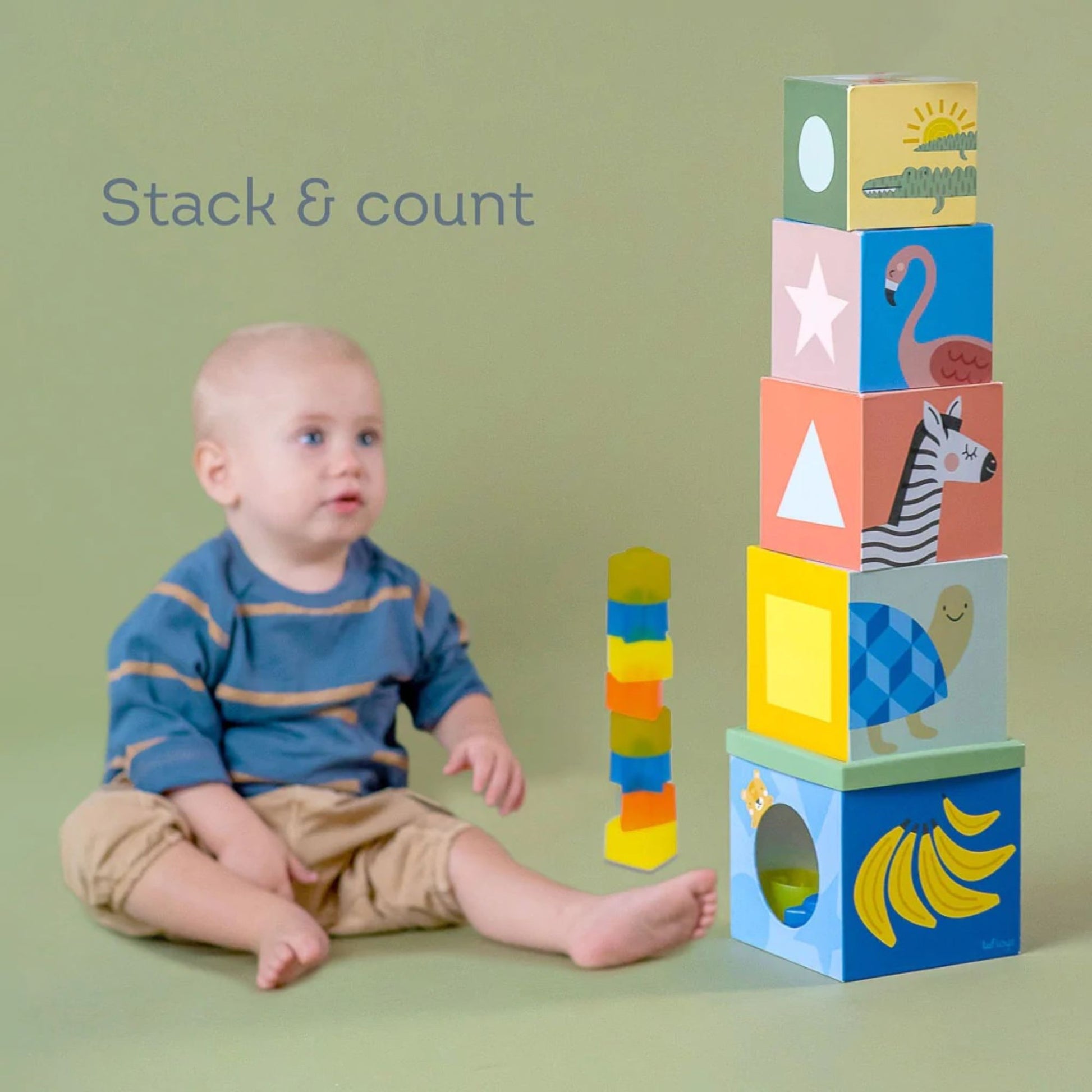 Taf Toys Savannah Sort & Stack - Infantino
