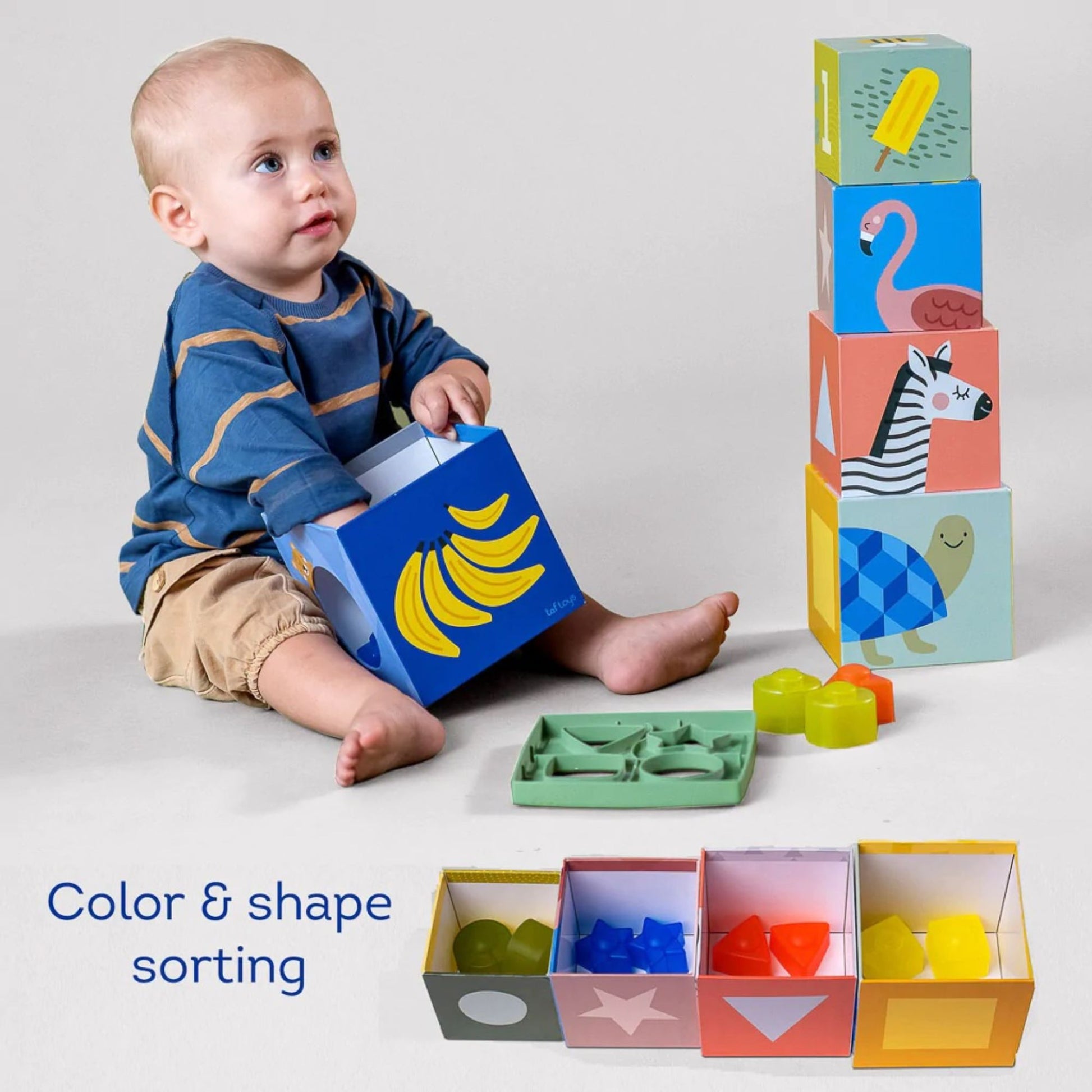 Taf Toys Savannah Sort & Stack - Infantino