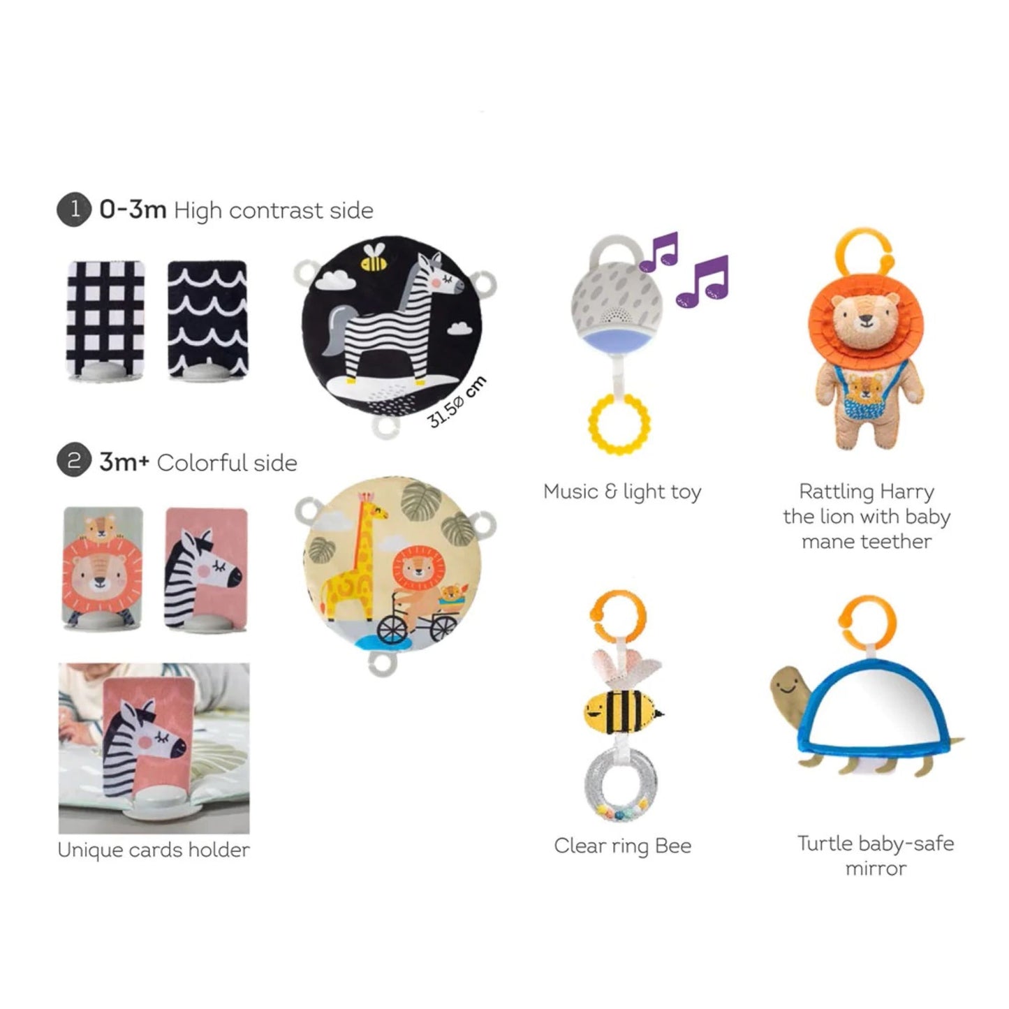 Taf Toys Savannah 360° Activity Gym