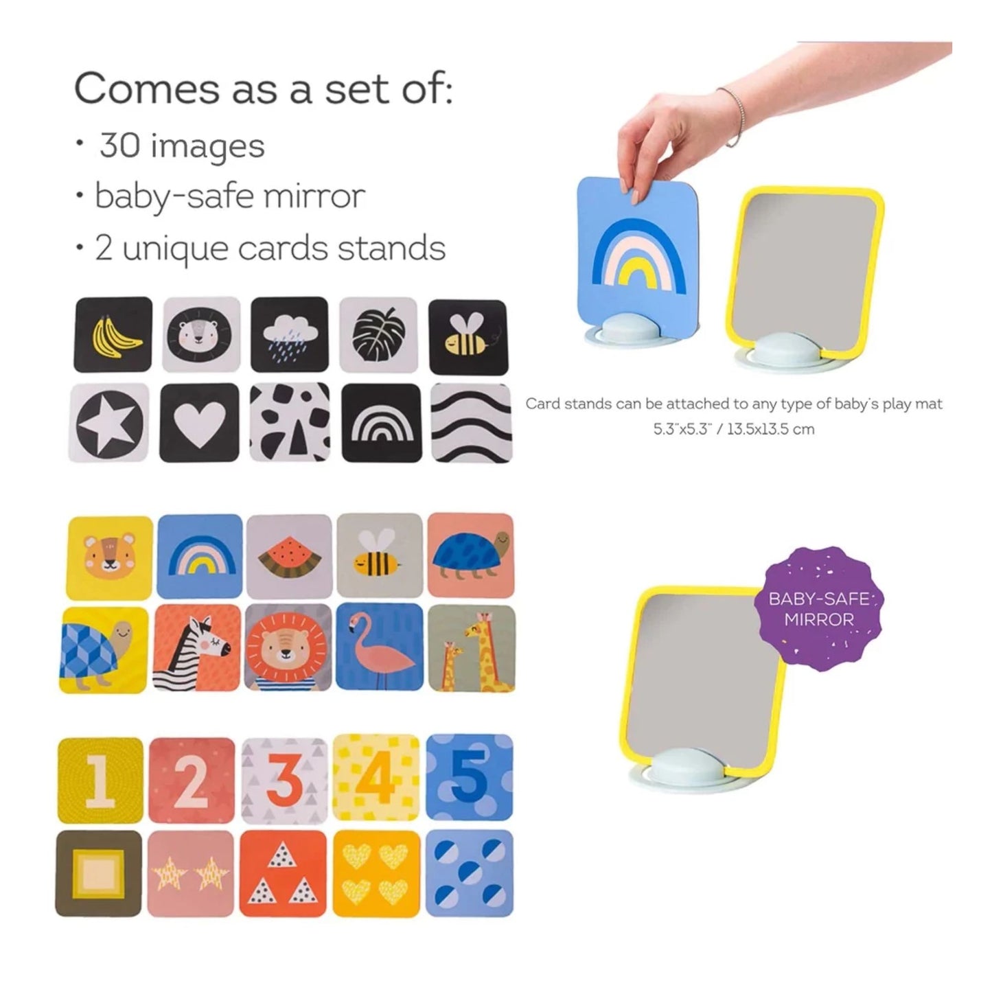 Taf Toys My 1st Tummy-Time Cards