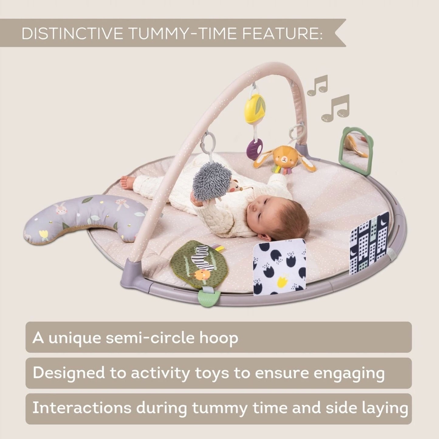 Taf Toys Tummy Time Activity Gym - Infantino
