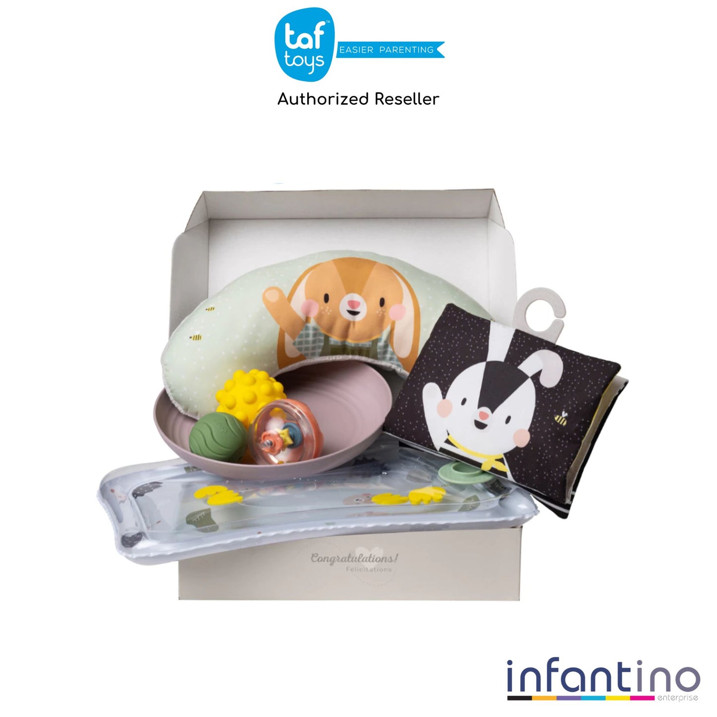 Taf Toys Tummy Time Essentials Kit - Infantino