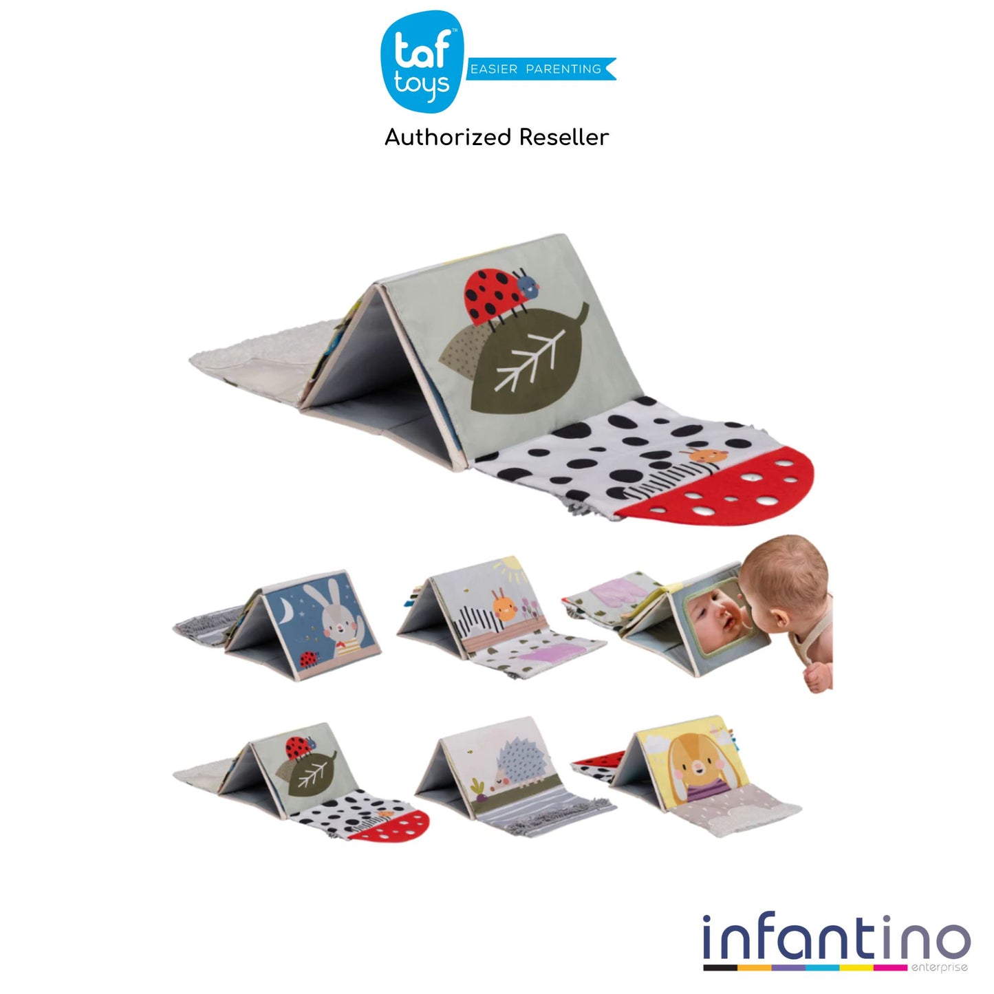 Taf Toys Tummy Time Sensory Book - Infantino