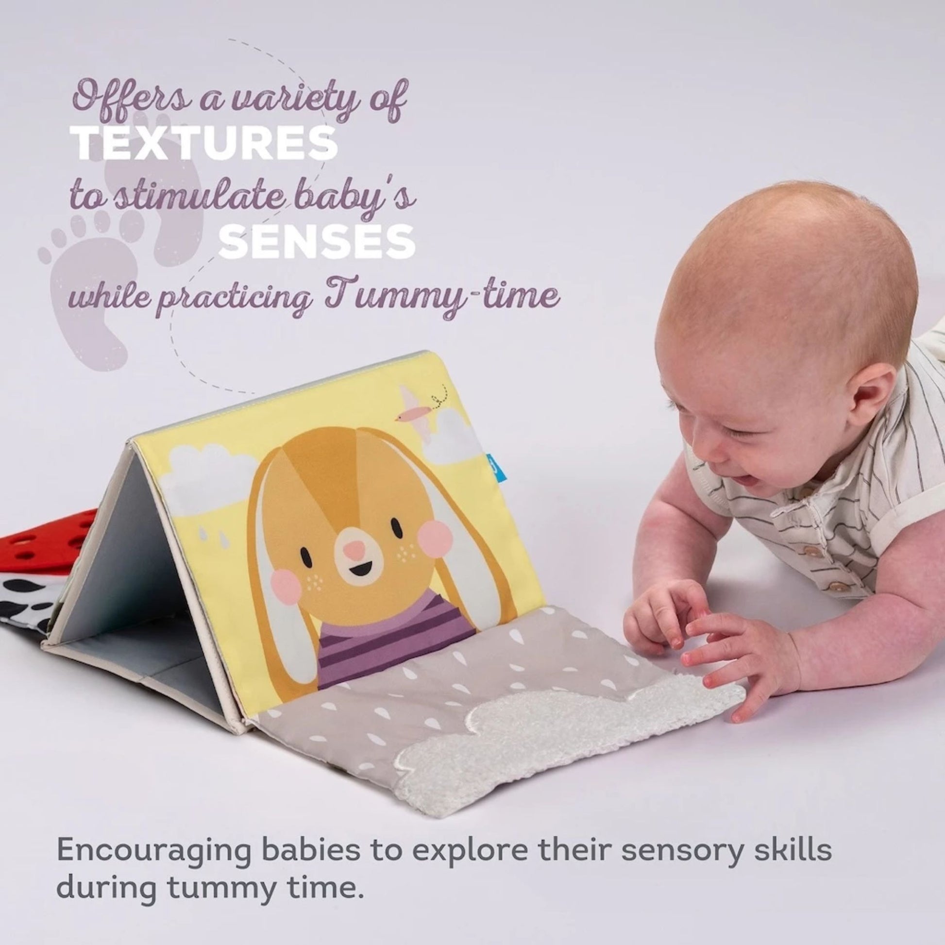 Taf Toys Tummy Time Sensory Book - Infantino