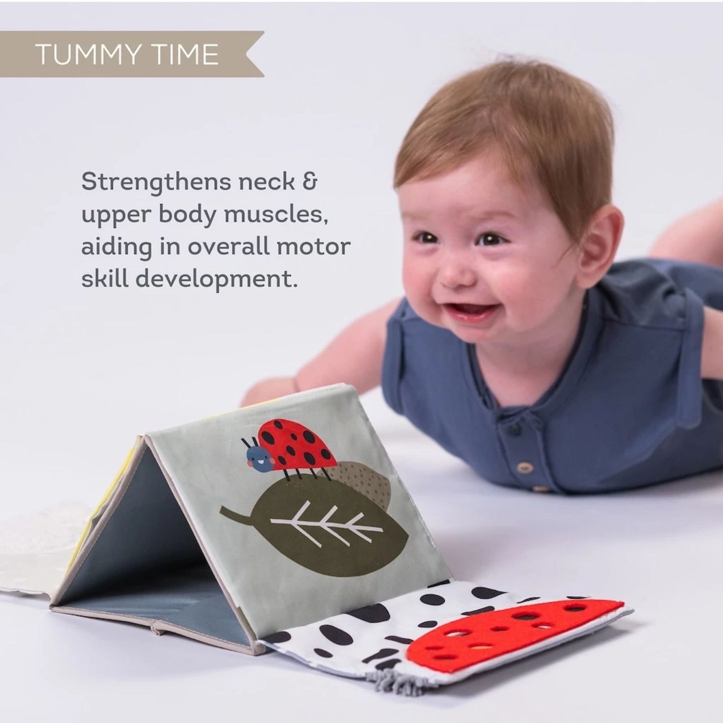Taf Toys Tummy Time Sensory Book - Infantino