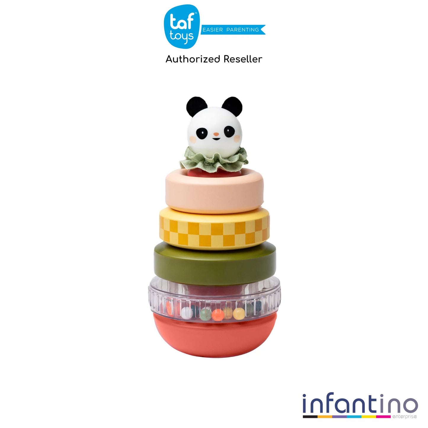 Taf Toys Stack-A-Panda Stacking Toy - Infantino