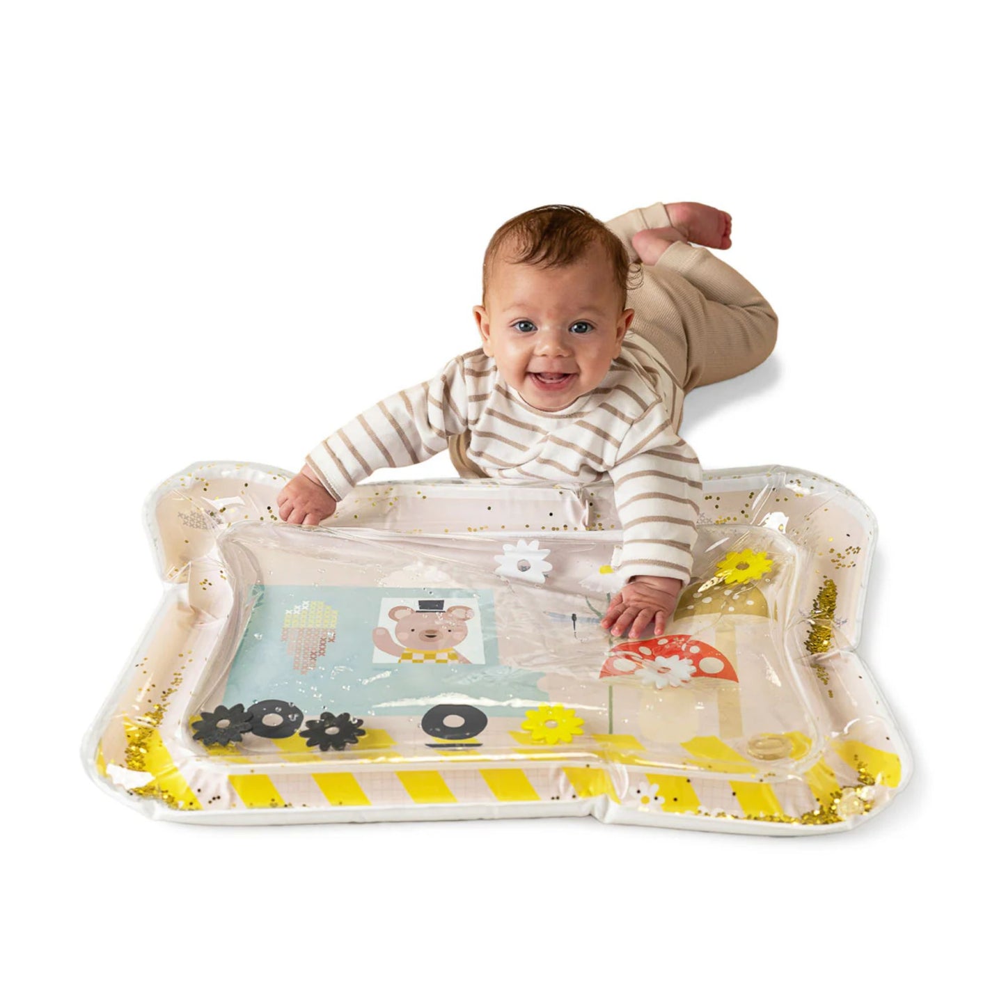 Taf Toys Baby Tummy Time Water Play Mat (Ice Cream Mat) - Infantino