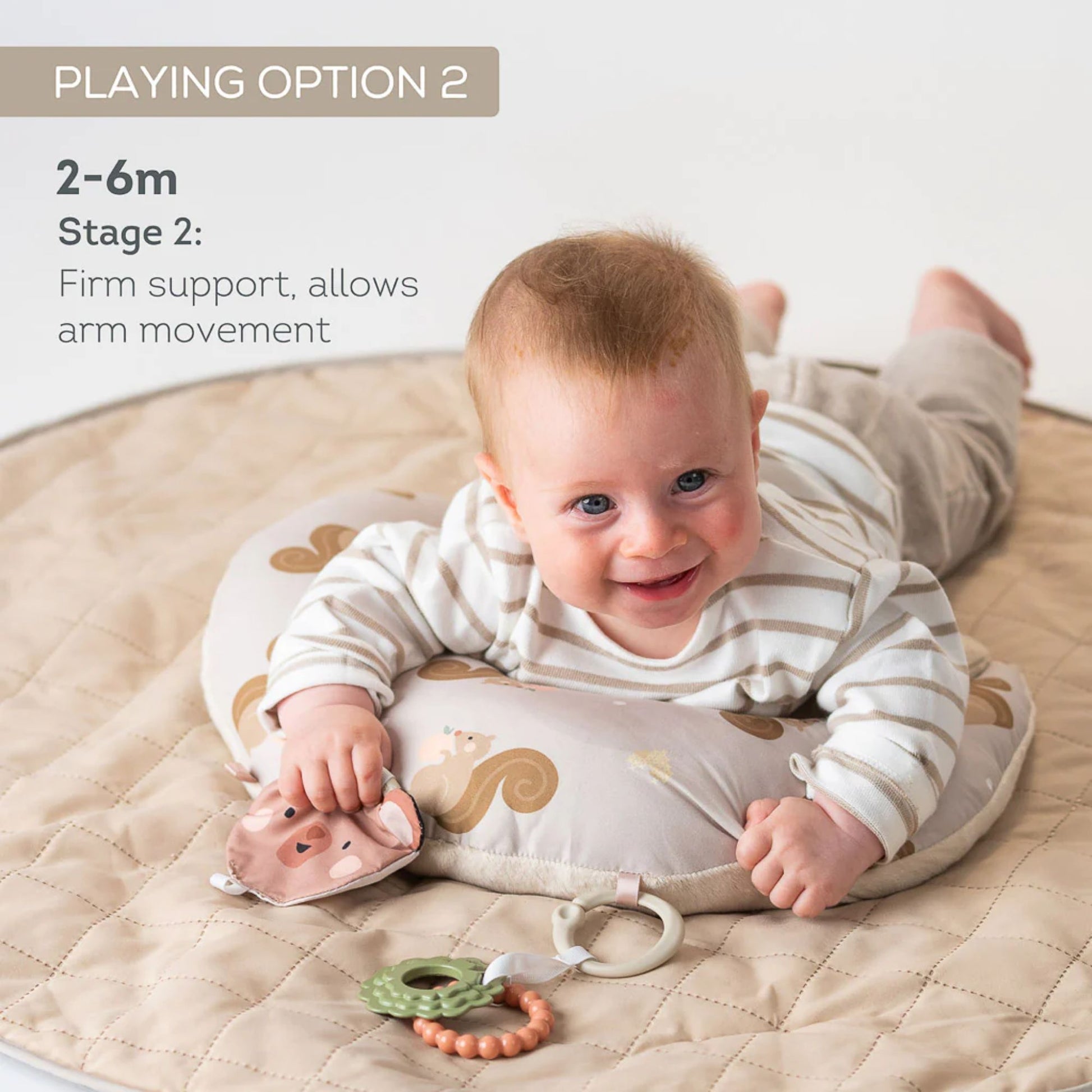 Taf Toys Baby Tummy Time First Pillow - Infantino