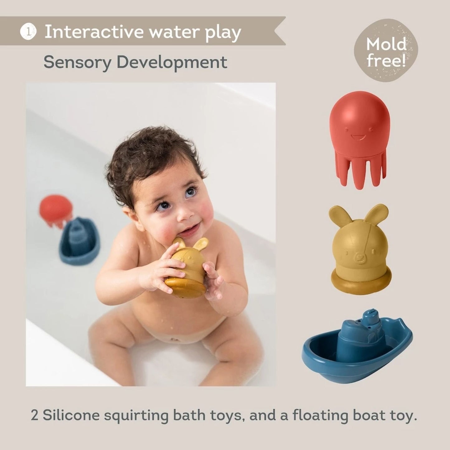 Taf Toys Bath Time Kit Gift Set - Infantino