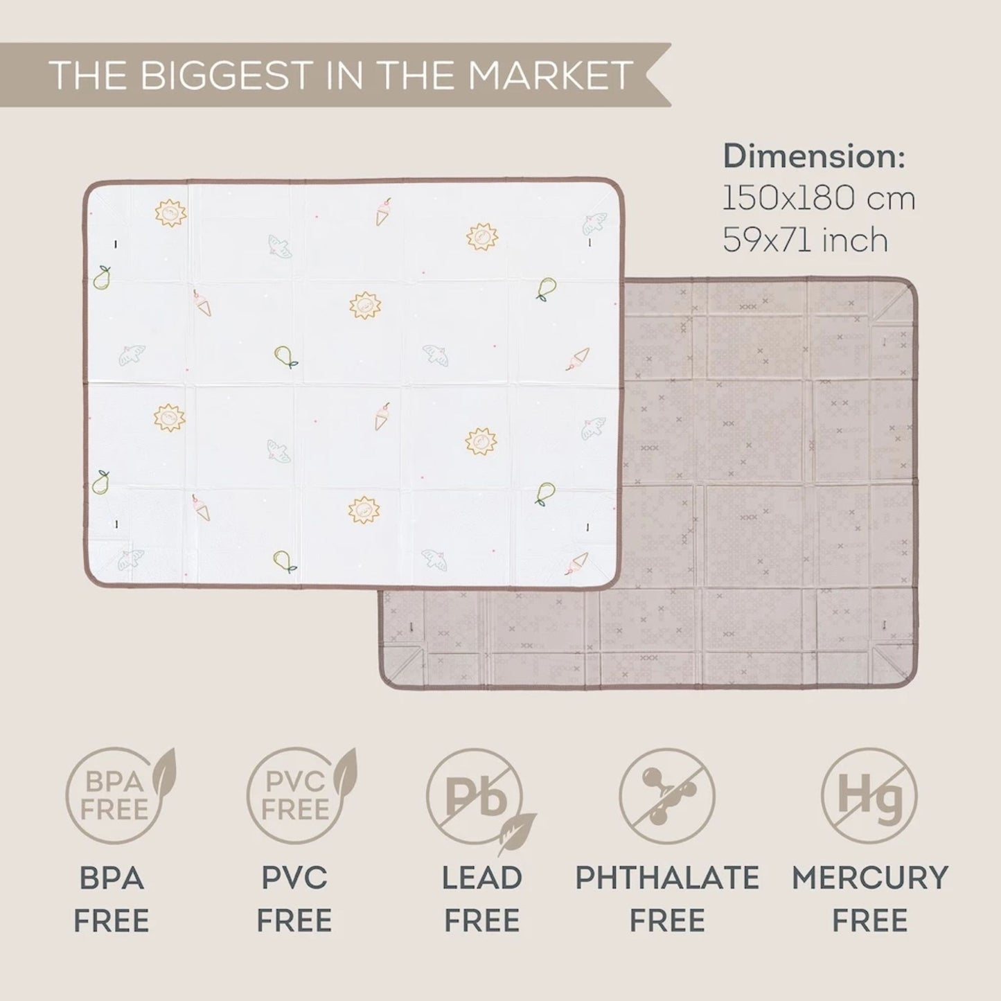 Taf Toys Fold 'n Fun Baby Play Mat - Infantino
