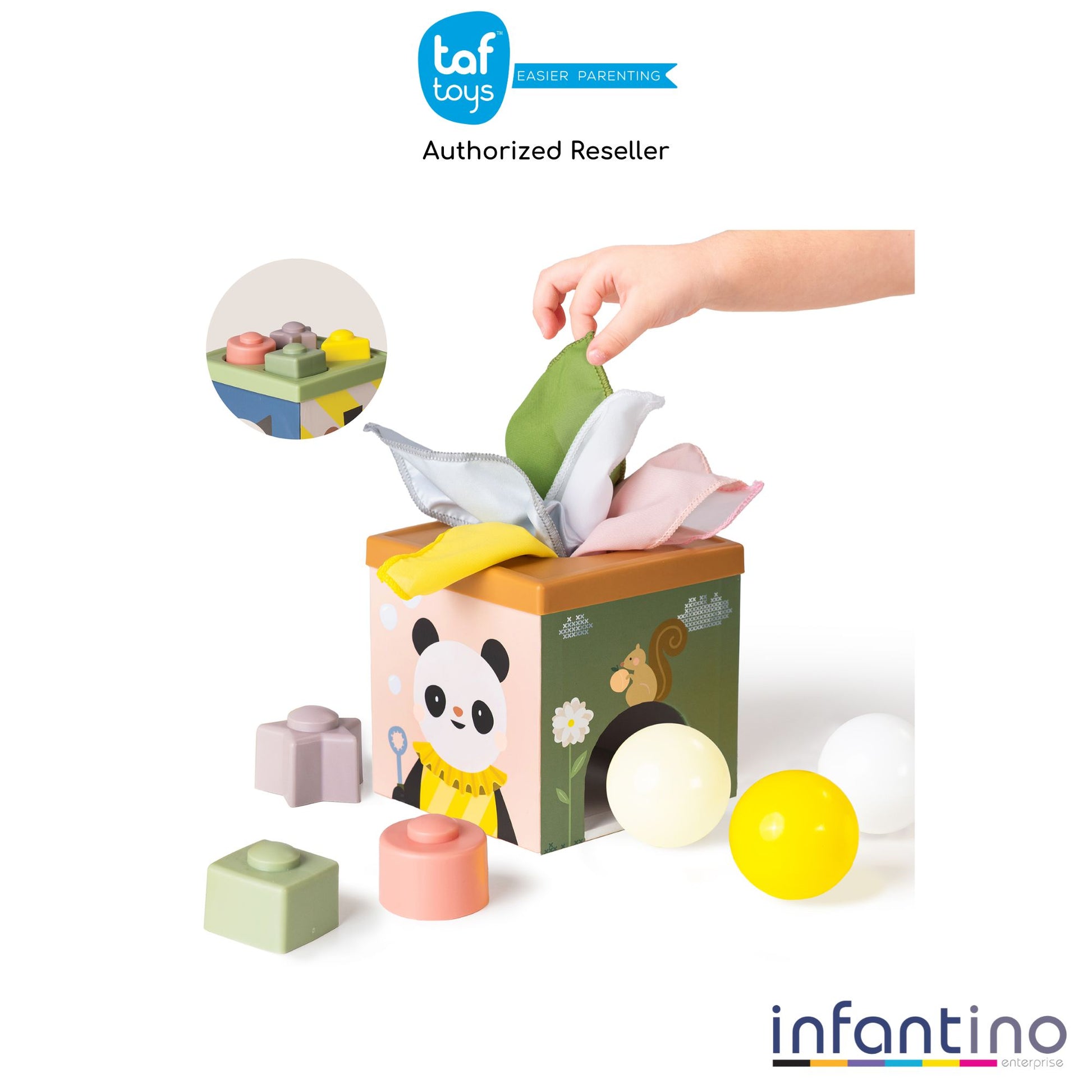 Taf Toys Play & Discover Cube - Infantino