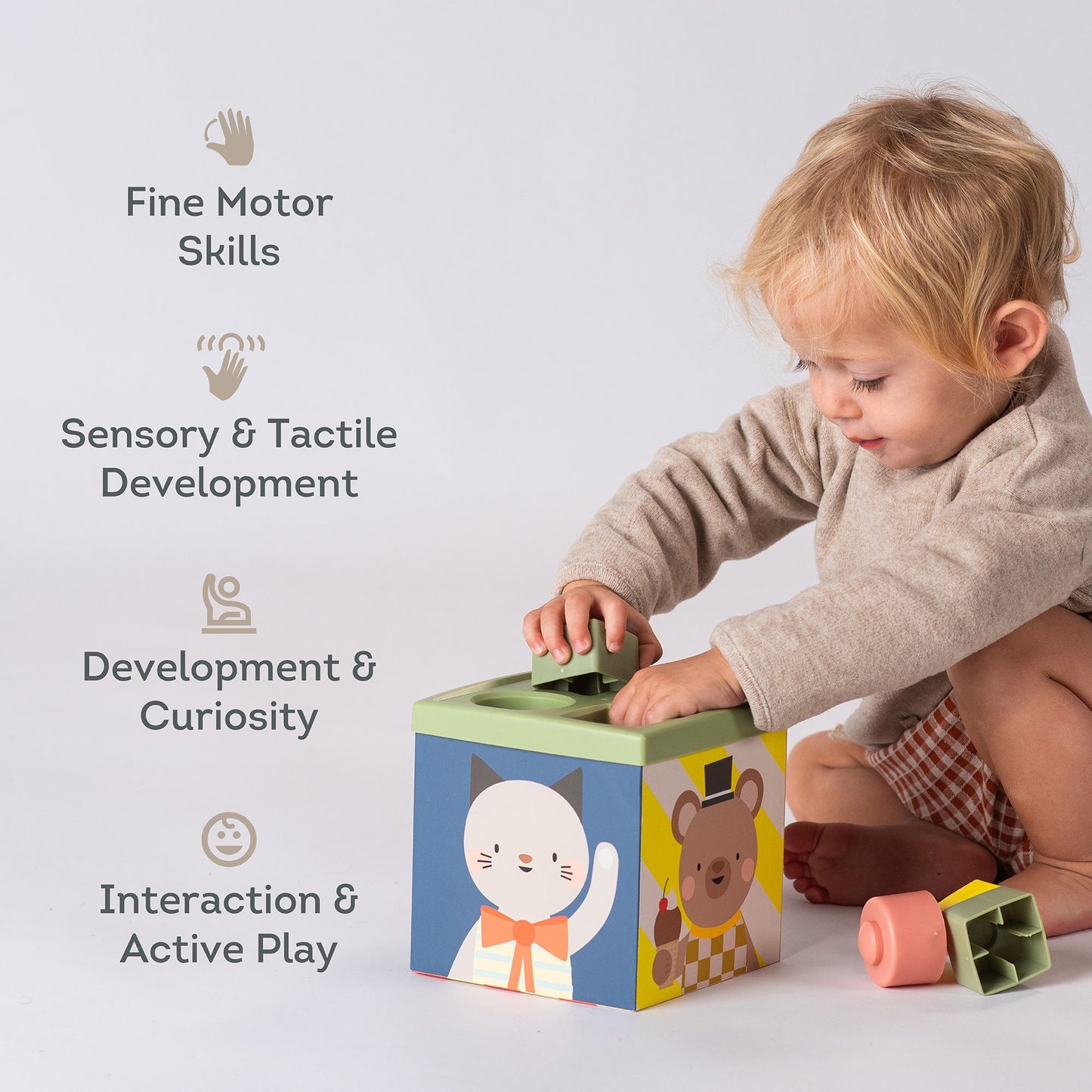 Taf Toys Play & Discover Cube - Infantino