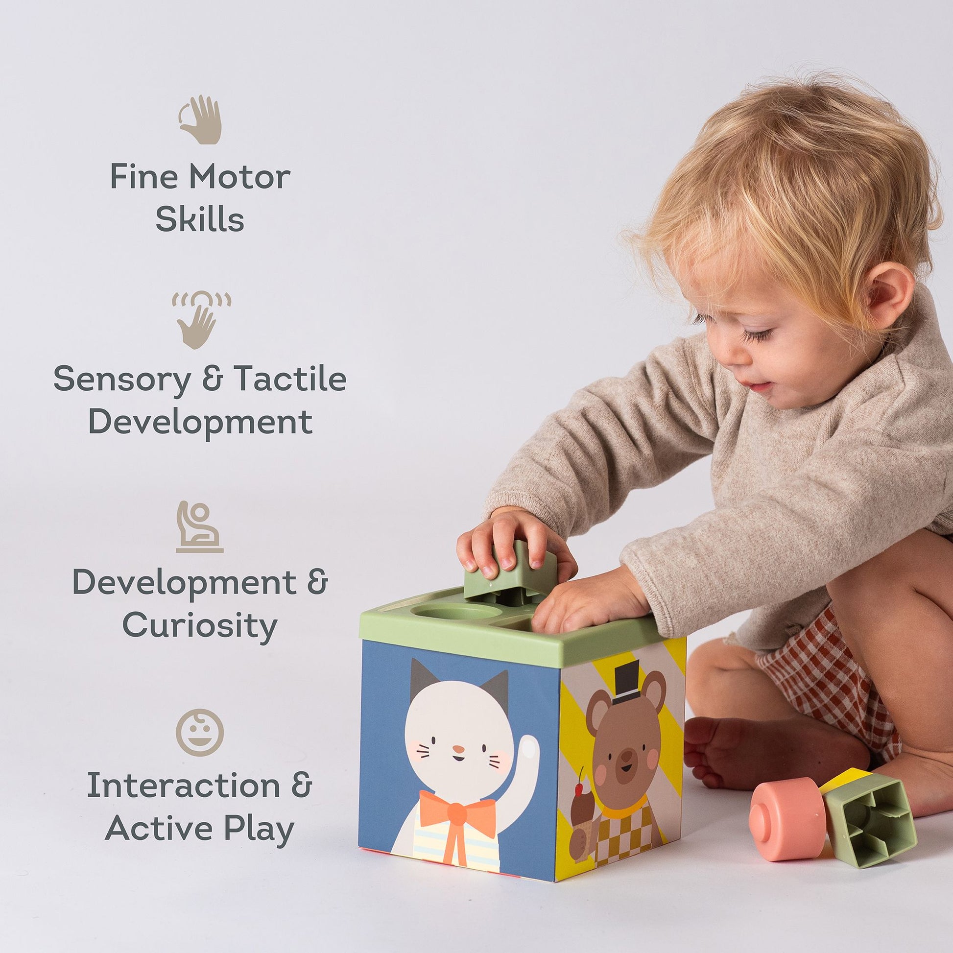 Taf Toys Play & Discover Cube - Infantino