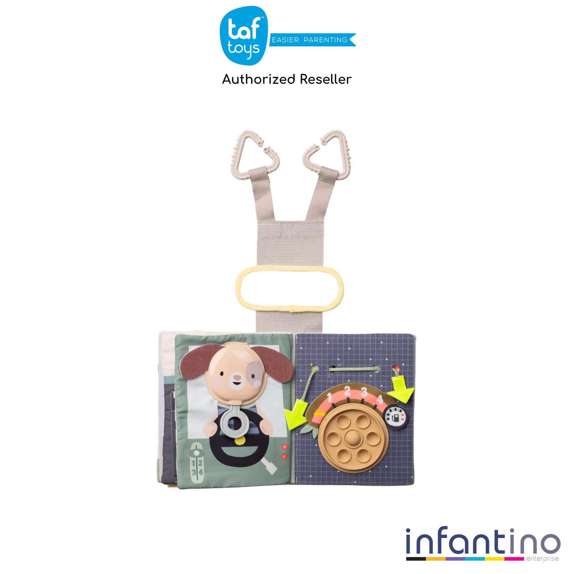 Taf Toys Quiet Ride Time Busy Book - Infantino