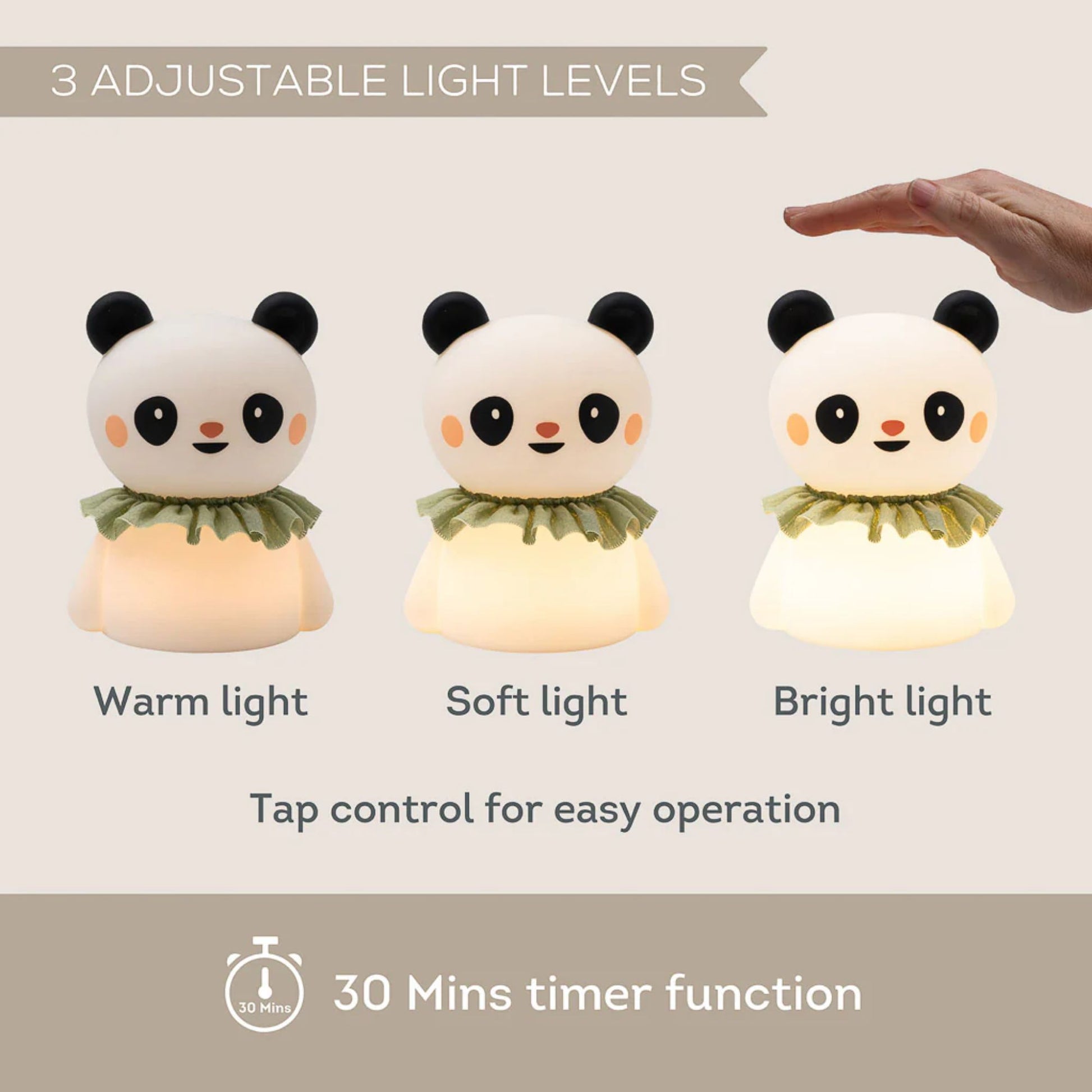 Taf Toys Rechargeable Silicone Baby Night Light - Infantino