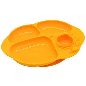 Marcus & Marcus Yummy Dips Suction Divided Plate