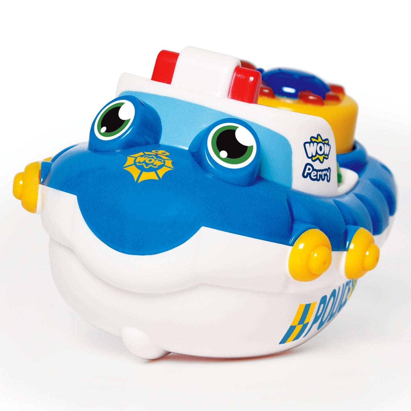 WOW Toys Police Boat Perry (Bath Toy)