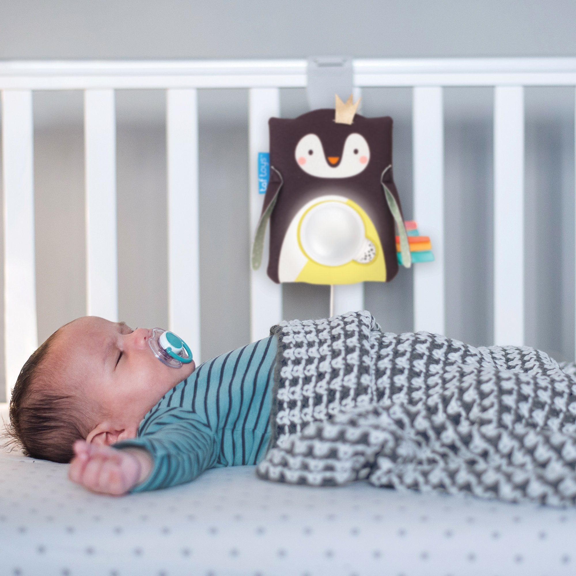 Taf toys prince the penguin sales baby soother