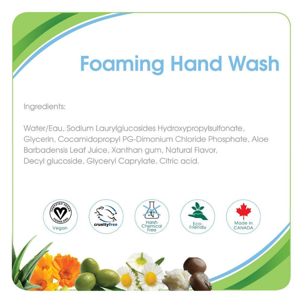 Aleva Naturals Foaming Hand Wash (10.1 fl.oz / 300ml) - EXPIRY IN DEC 2023