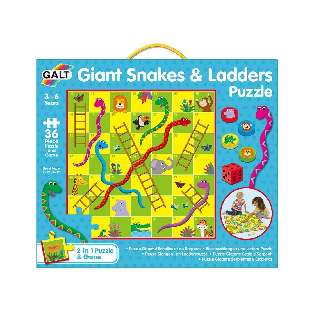 Galt Giant Snake & Ladder Puzzle