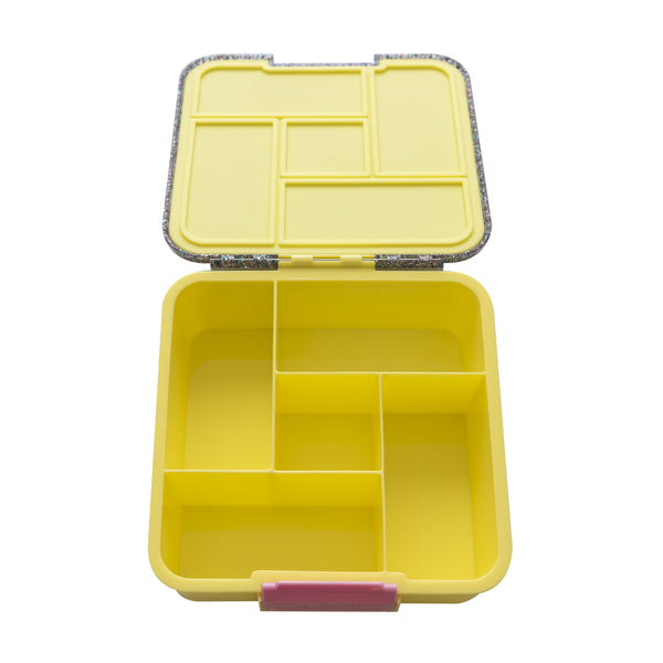Little Lunch Box Co - Bento Five - Yellow Glitter