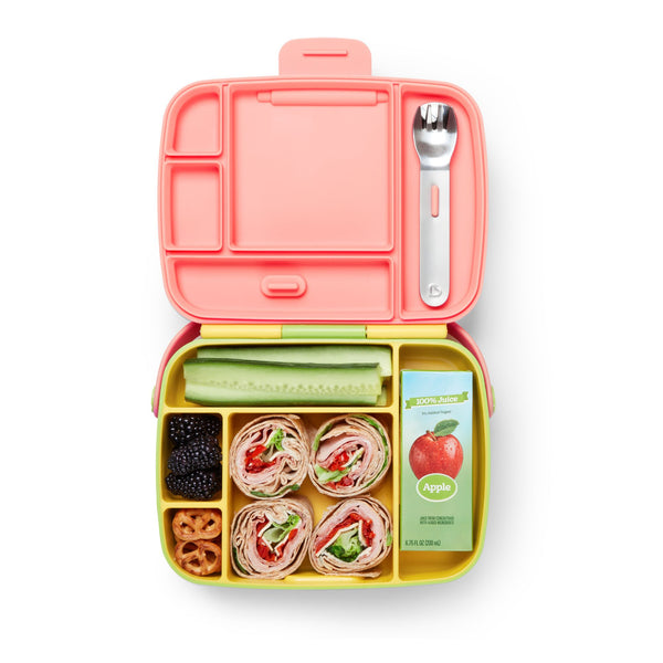 Munchkin Lunch™ Bento Box with Stainless Steel Utensils