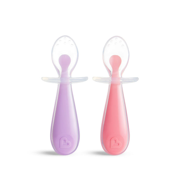 Munchkin Gentle Scoop™ Silicone Training Spoons - 2pk