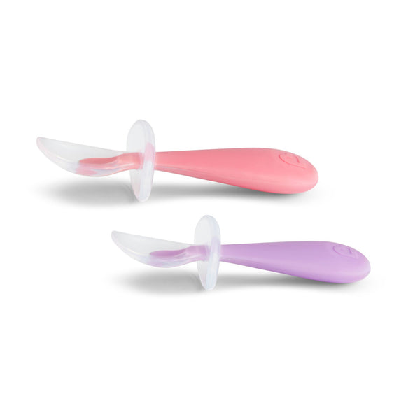Munchkin Gentle Scoop™ Silicone Training Spoons - 2pk