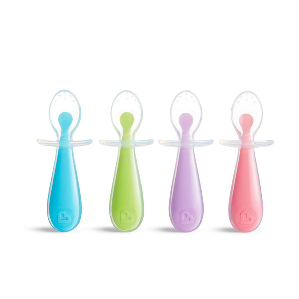 Munchkin Gentle Scoop™ Silicone Training Spoons - 2pk