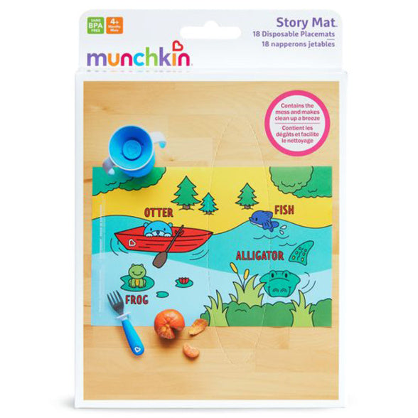 Munchkin Story Mat™ Disposable Placemats - 18 Pack