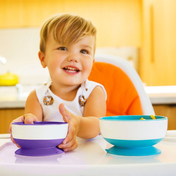 Munchkin Stay Put™ Suction Bowls - 3 Pack