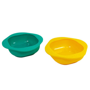 Marcus & Marcus Silicone Bowl - Green/Yellow