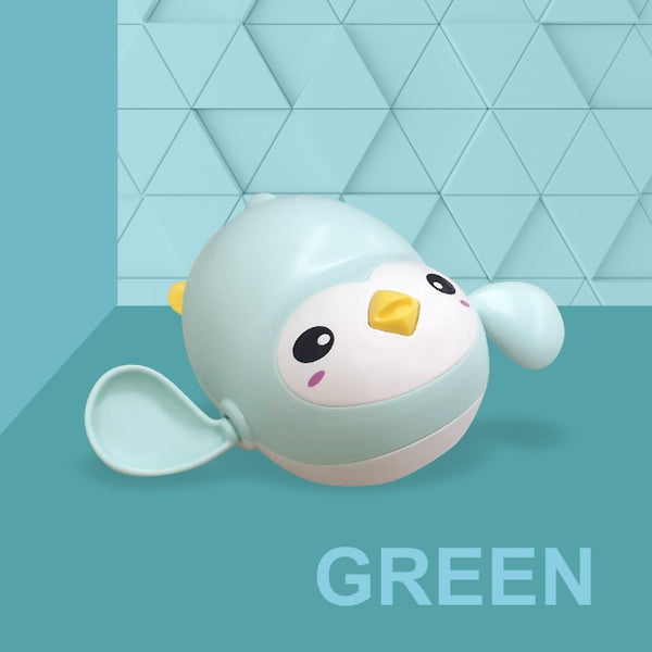 PUKU Penguin Bath Toy (Blue/Pink/Green)