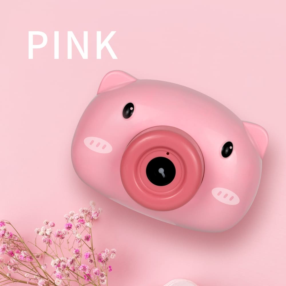 Puku Bubble Camera With Music (Beige/Pink)