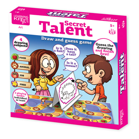 Learning Kitds Secret Talent Game